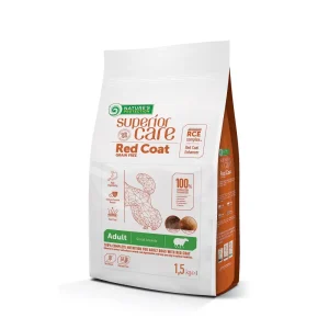 Nature's Protection Superior Care Red Coat 1.5kg Ξηρά Τροφή χωρίς Σιτηρά για Κουτάβια Μικρόσωμων Φυλών με Σολομό