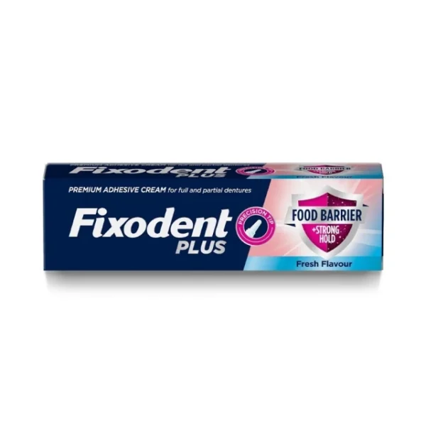 Fixodent Plus Food Barrier Στερεωτική Κρέμα για Ολικές & Μερικές Τεχνητές Οδοντοστοιχίες 40g