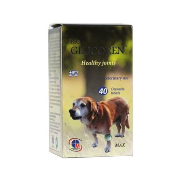 Medichrom Bio Glucoren Συμπλήρωμα Διατροφής για Σκυλιά 40 μασσώμενα δισκία