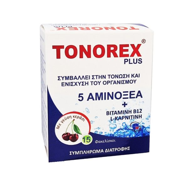 Medichrom Tonorex Plus Β12 L-Carnitine 30 φακελλίσκοι