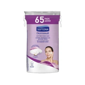 Septona Daily Clean Οβάλ Δίσκοι Ντεμακιγιάζ Διπλής Όψης 40+25 τμχ ΔΩΡΟ