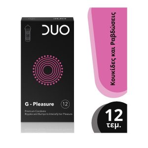 Duo G Pleasure Strawberry 12 τμχ