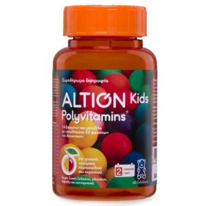 ALTION Kids PolyVitamins Ζελεδάκια για παιδιά 60 τεμ